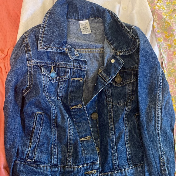 Lot of little girls size 6 dresses(x6), romper(1), denim jacket and sweater - Picture 8 of 12